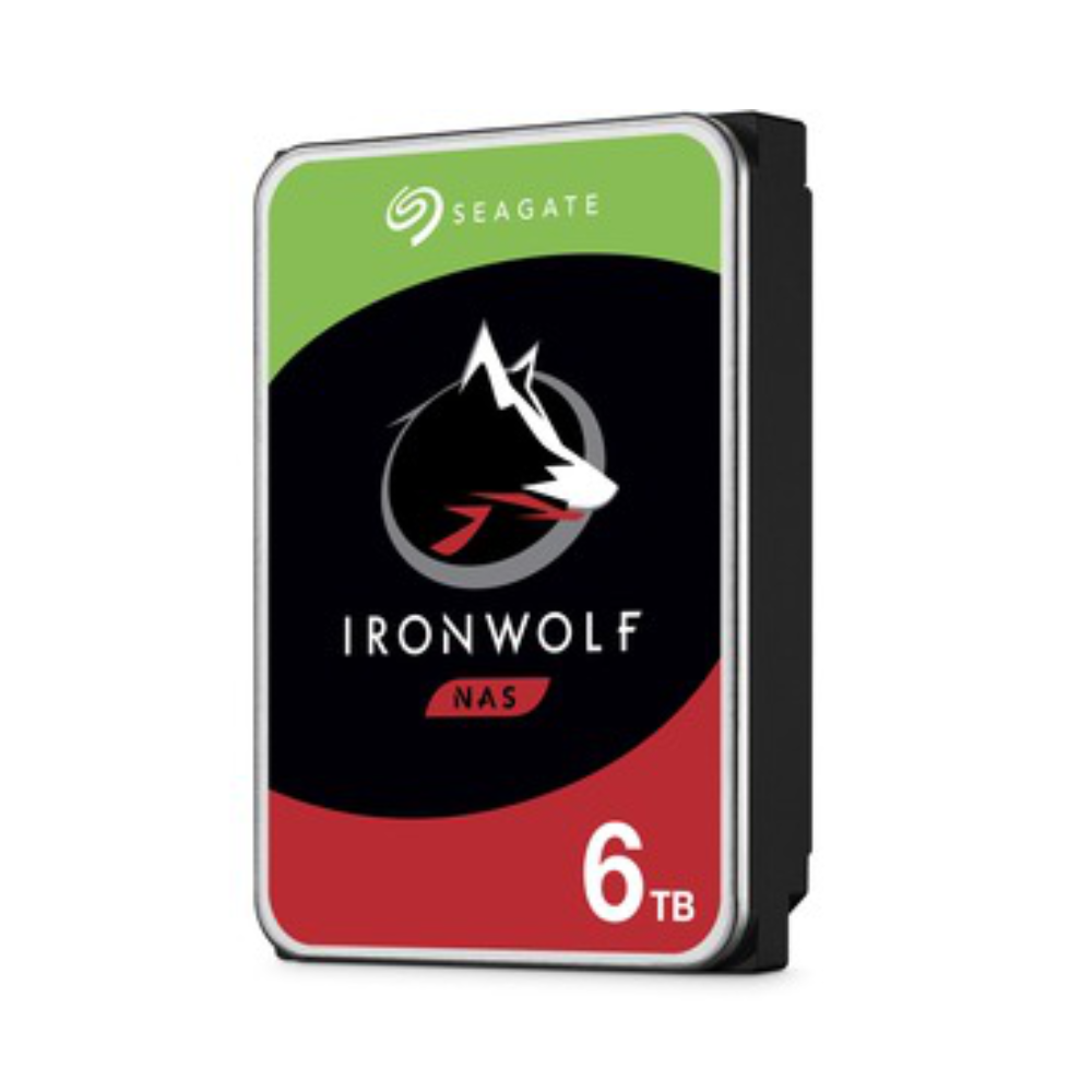 Seagate IronWolf ST6000VN001 6TB Hard Drive - 3.5" Internal - SATA (SATA/600)