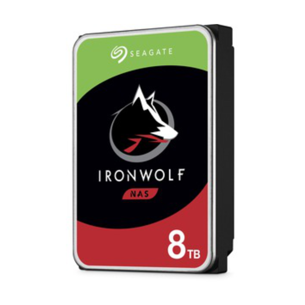 Seagate IronWolf ST8000VN004 8TB Hard Drive - 3.5" Internal - SATA (SATA/600)