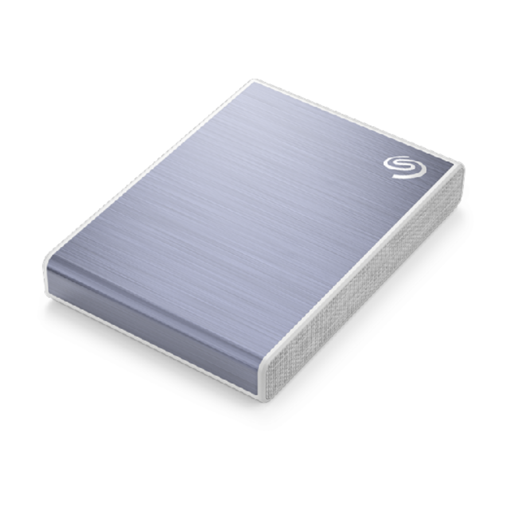 Seagate One Touch STKG1000402 1TB Solid State Drive - External - Light Blue