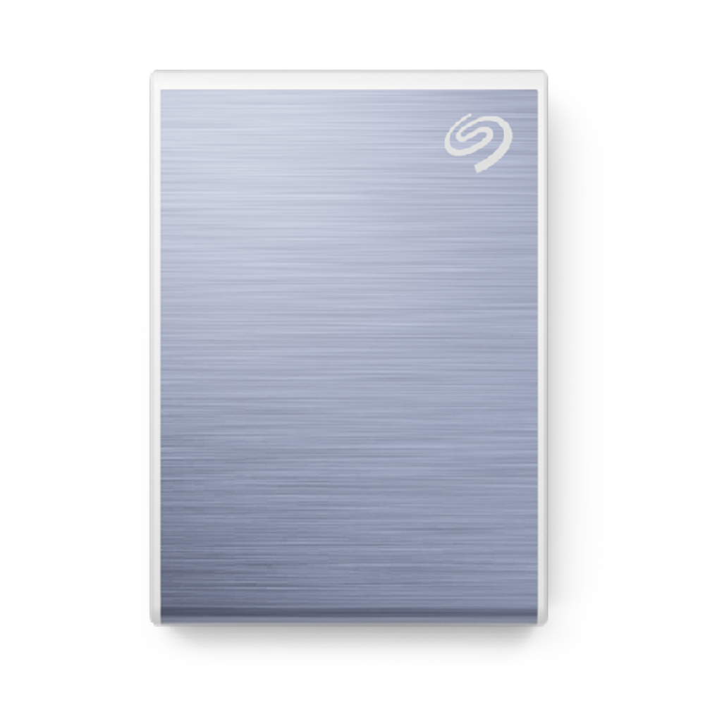 Seagate One Touch STKG1000402 1TB Solid State Drive - External - Light Blue