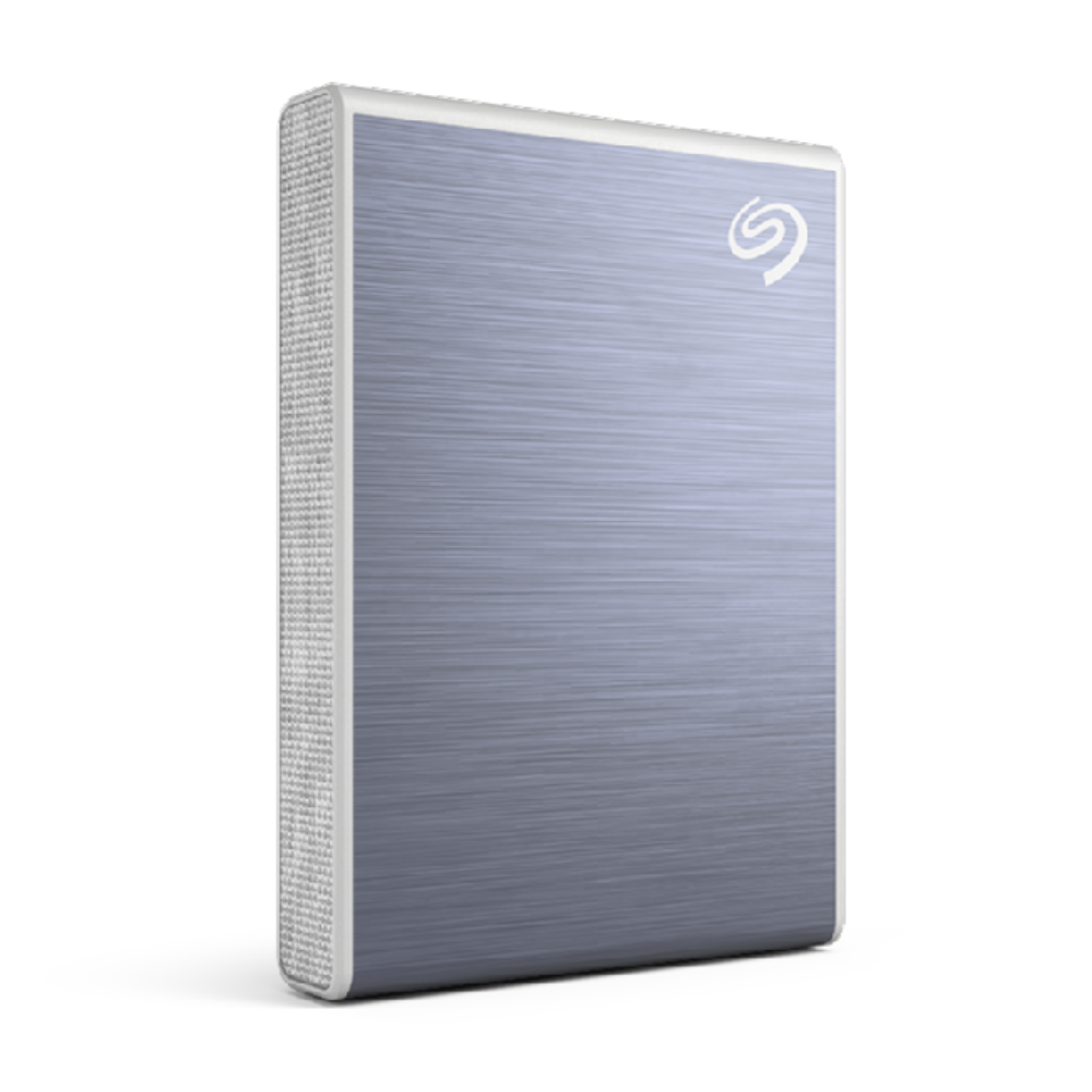 Seagate One Touch STKG1000402 1TB Solid State Drive - External - Light Blue