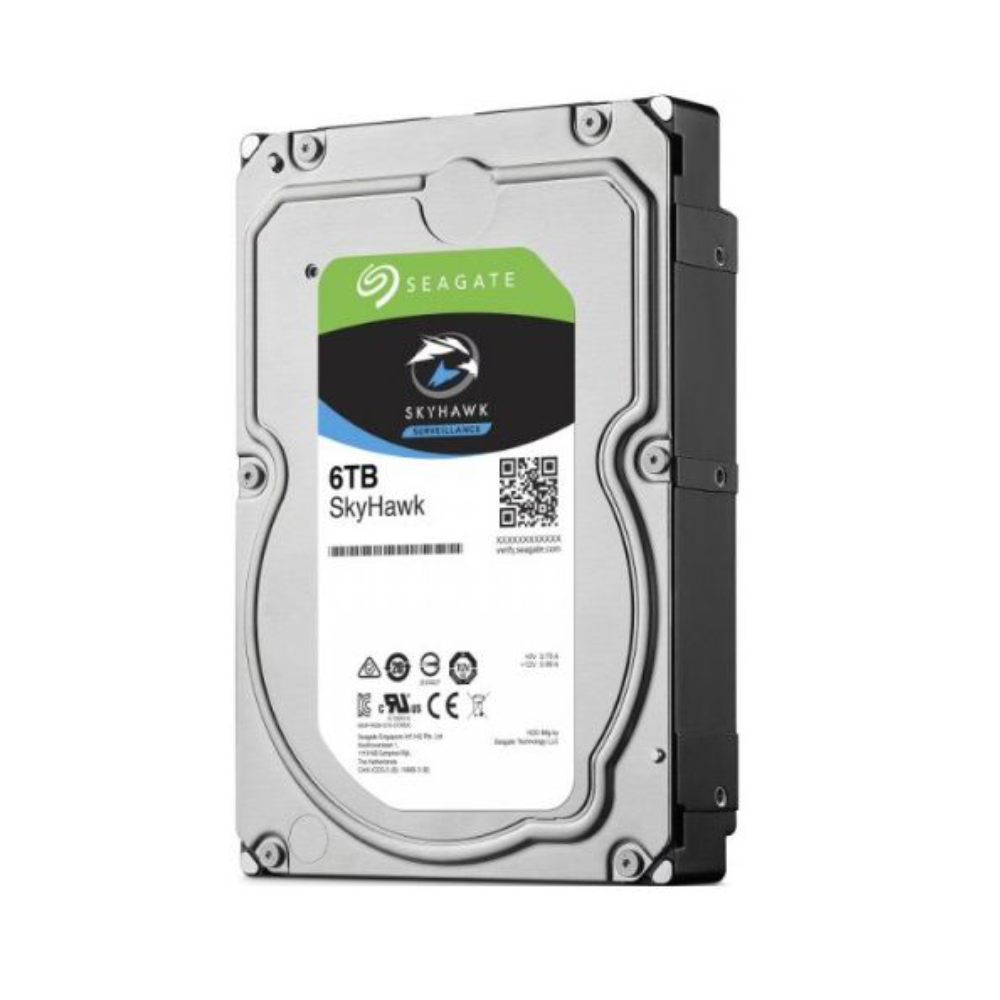 Seagate SkyHawk ST6000VX001 - 6TB Surveillance Hard Drive - SATA - 256MB Buffer