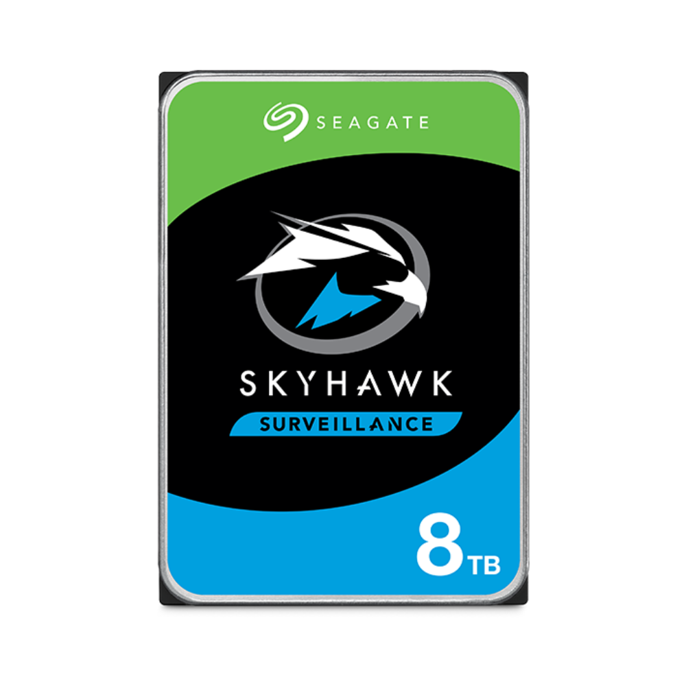 Seagate SkyHawk ST8000VX004 - 8TB Surveillance Hard Drive - SATA - 256MB Buffer - Tech Supply Shed