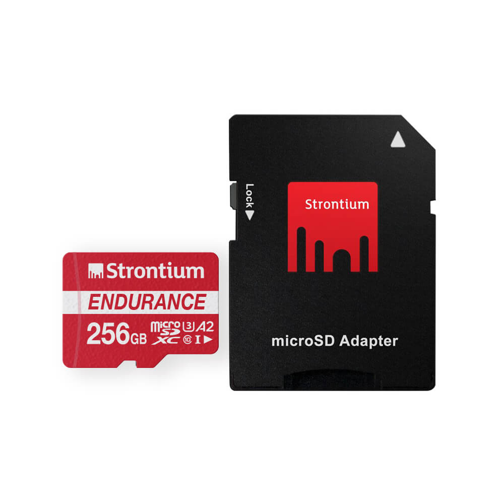 Strontium Nitro Plus Endurance SRP256GTFU3ES - A2 256GB Class 10/UHS-I (U3) microSDXC - Tech Supply Shed