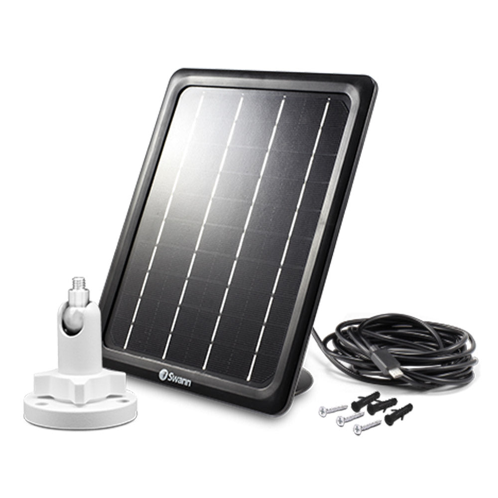 Swann SWIFI-SOLAR2-GL Outdoor Solar Panel for WireFree Security Camera