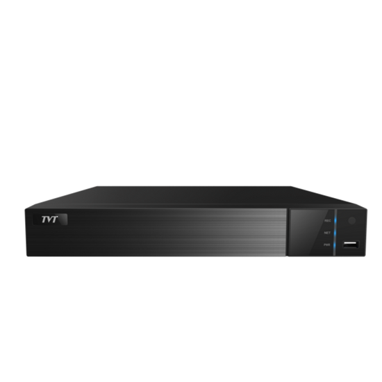 TVT-16CHTVR - 16 Channel 1080P output. TVI/AHD & CVI recorder with 4TB HDD. Includes 4 external alarm inputs & 1 alarm output