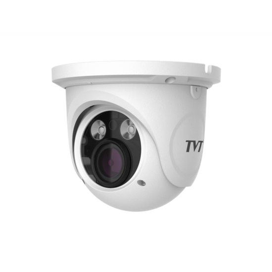 TVT-D2812TVI - 2.8-12mm 1080P waterproof dome TVI camera. Compatible with TVT-TVR's