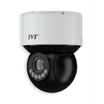 TVT-PTZ-MINI - Outdoor PTZ, 2.8-12mm lens, auto-tracking, AI, IR night mode switching to full colour on AI detection, Active Deterrent