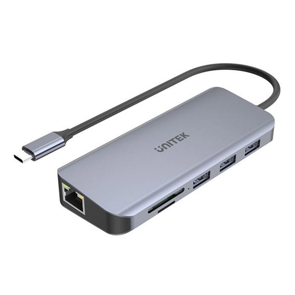UNITEK D1026B 9-In-1 USB 3.1 Multi-Port Hub With USB-C Connector