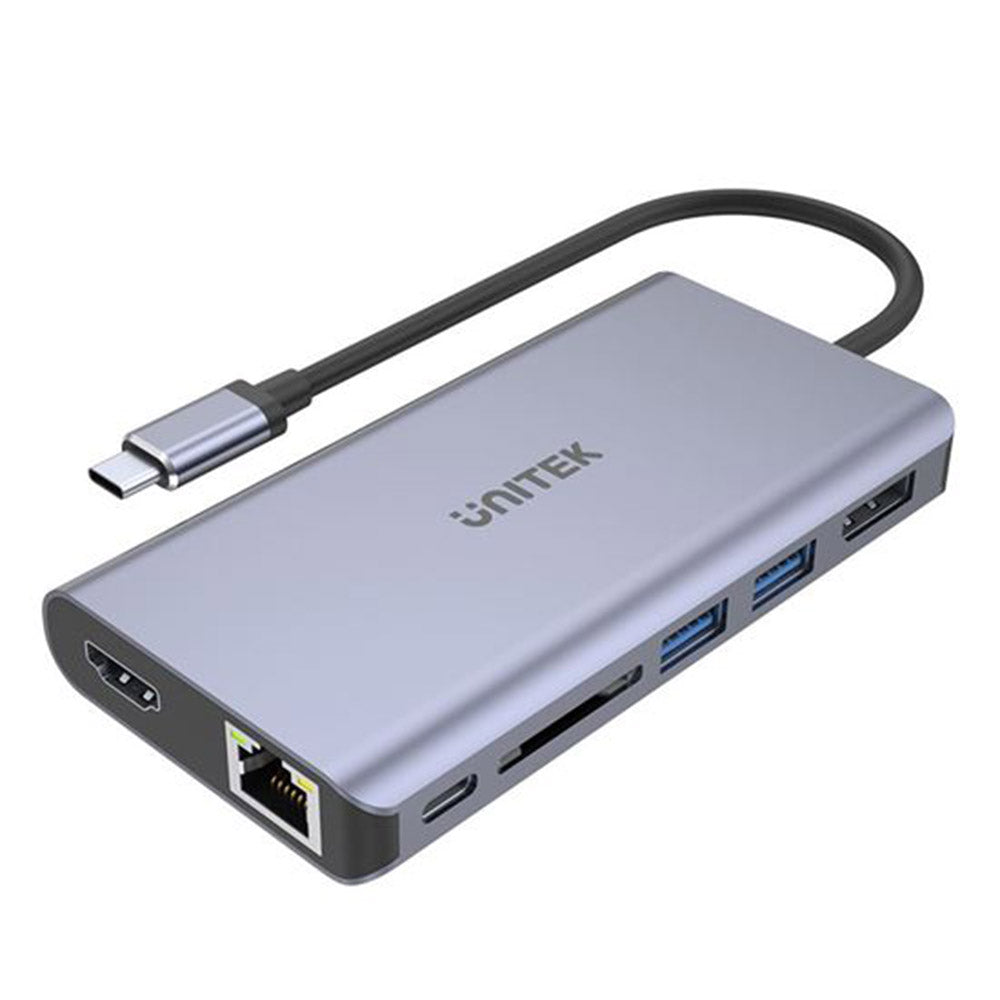 UNITEK D1056A 7-In-1 USB 3.1 Multi-Port Hub With USB-C Connector