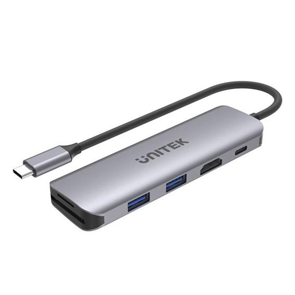 UNITEK H1107D 6-In-1 USB 3.1 Multi-Port Hub With USB-C Connector