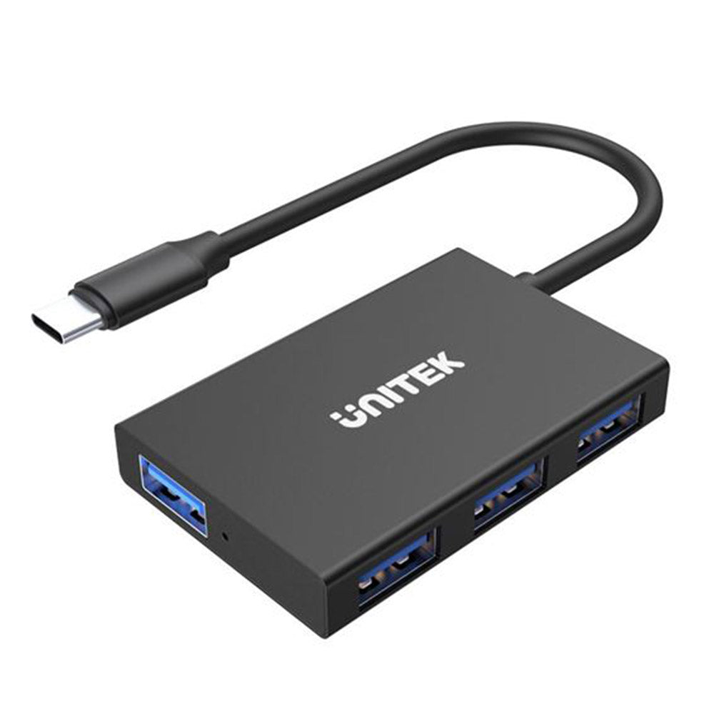 UNITEK H1301A 4-In-1 USB Multi-Port Hub With USB-C Connector
