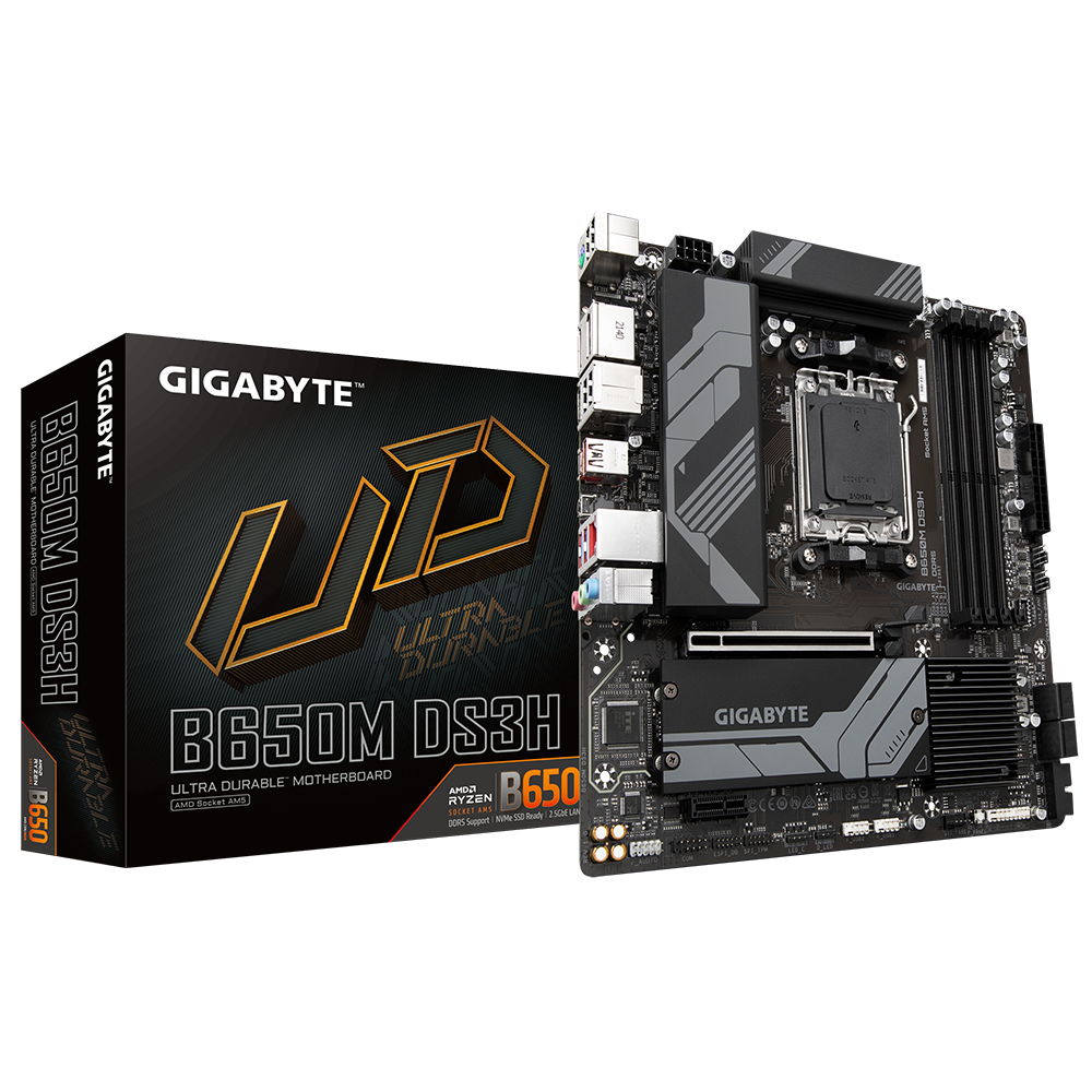 Gigabyte B650M DS3H 1.0 Motherboard