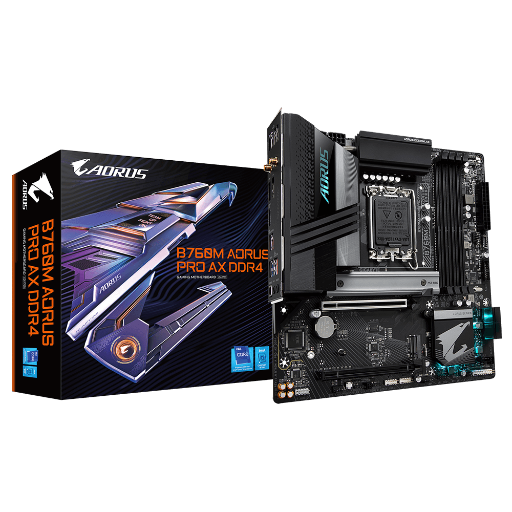 Gigabyte B760M A Pro AX DDR4 Motherboard