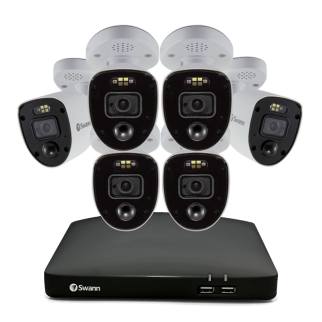 Swann SWDVK-856806RL-AU Enforcer 6 Camera 8 Channel 4K Ultra HD DVR Security System