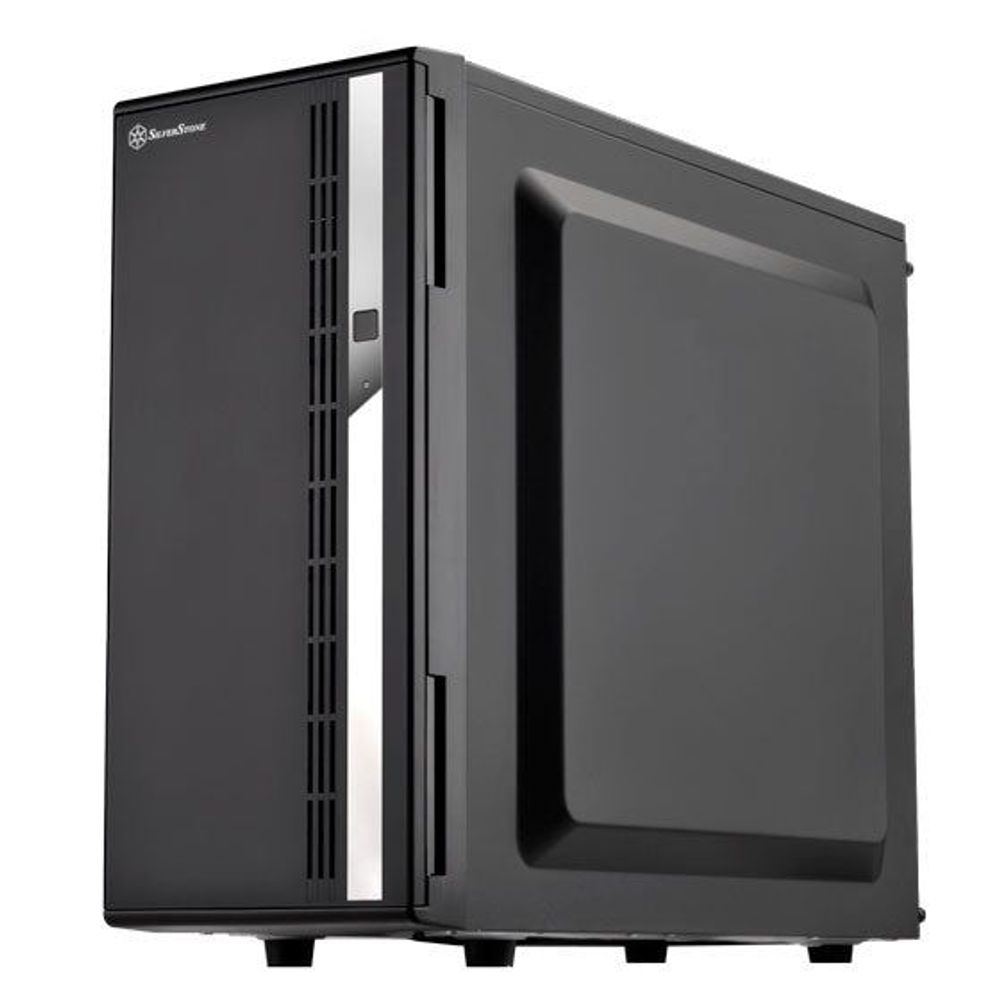 SilverStone CS380B ATX Black Storage Tower with 8 Hotswap Bays