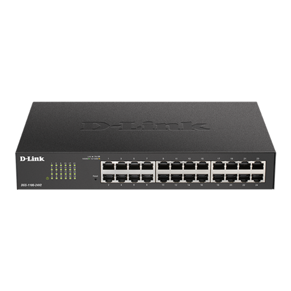 D-Link DGS-1100-24V2 24-Port Gigabit Smart Managed Switch