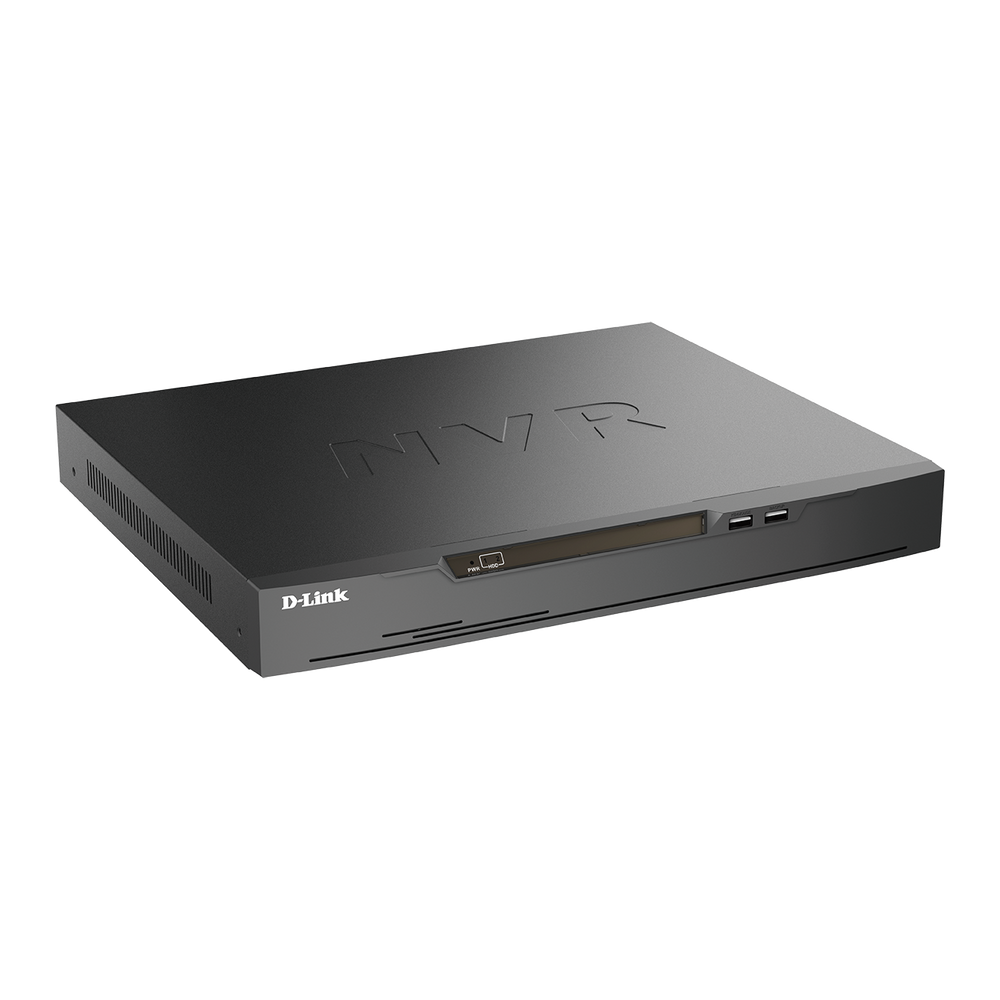 16-channel h.265 network video recorder with hdmi/vga output 16 poe ports 2 bays for hdds tech supply shed