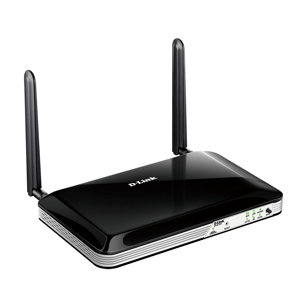D-Link DWR-921 4G Lte Router with Standard-Size Sim Card Slot