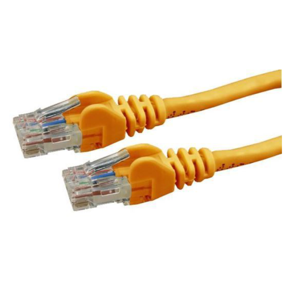 Dynamix PLO-C6A-5 - 5m Cat6 Orange UTP Patch Lead (T568A Specification) 250MHz