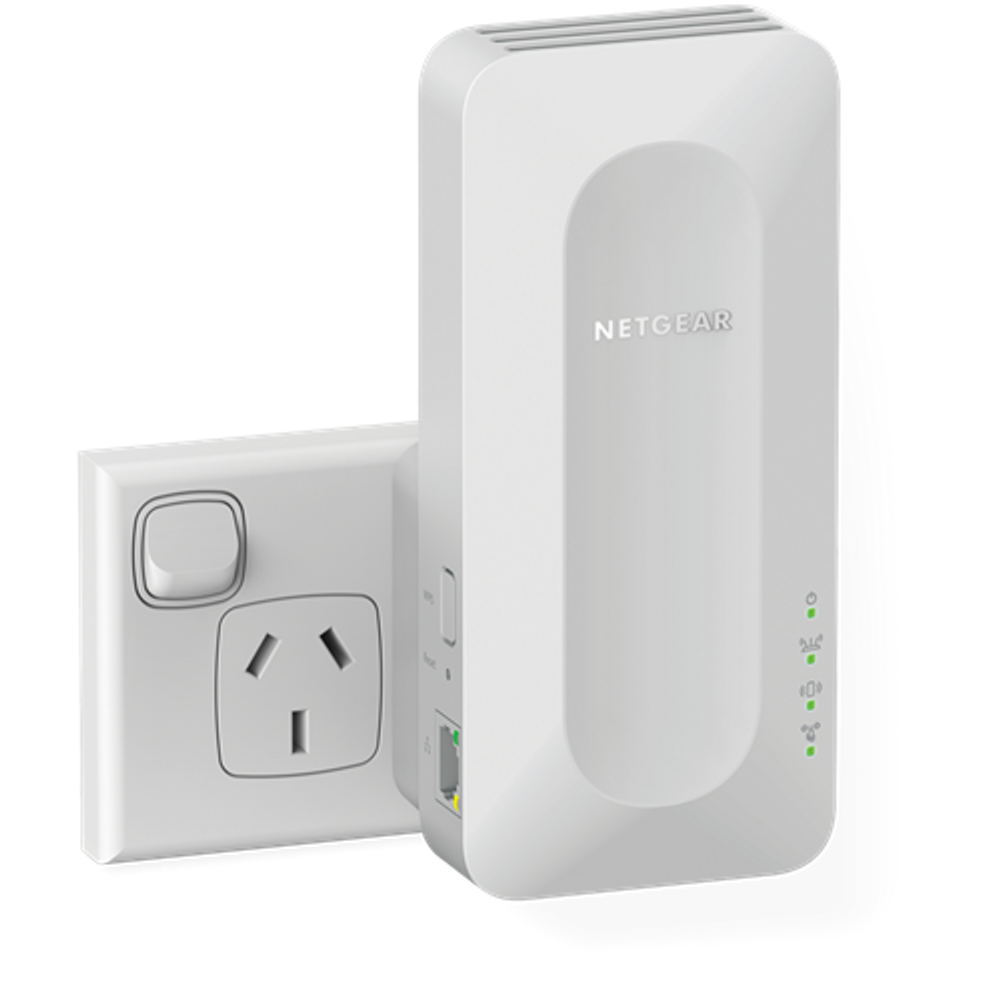 Netgear EAX12 Dual Band 802.11ax 1.60 Gbit/s Wireless Range Extender - Indoor