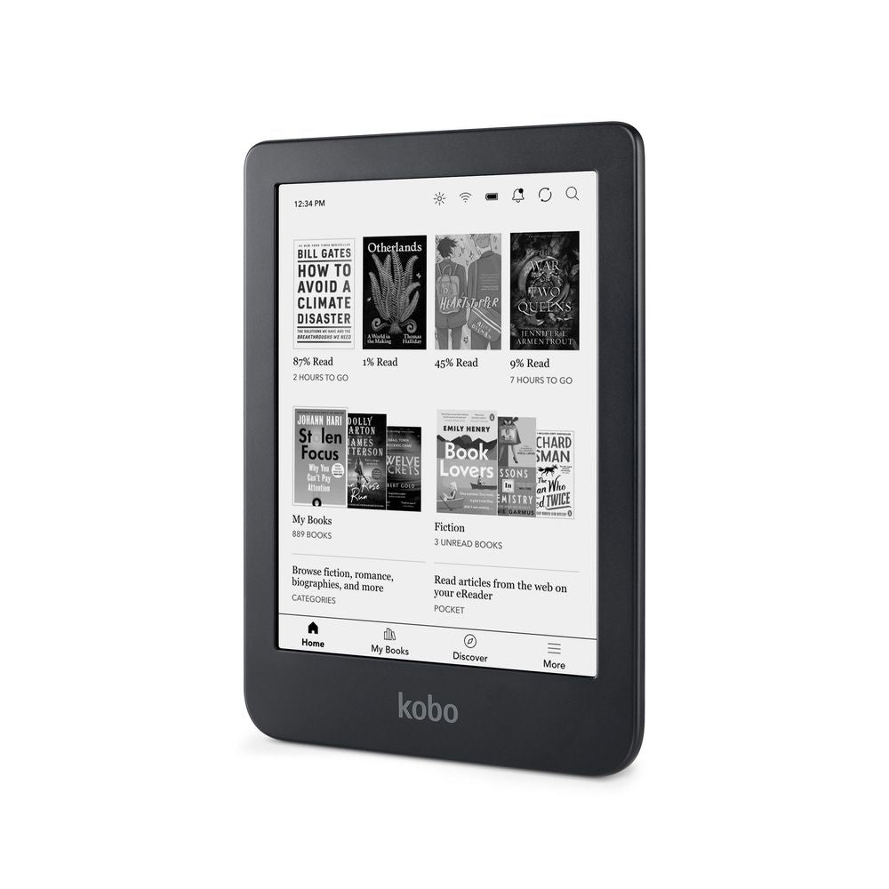 Kobo Clara 2E 6" E-Reader 8GB 1448 x 1072