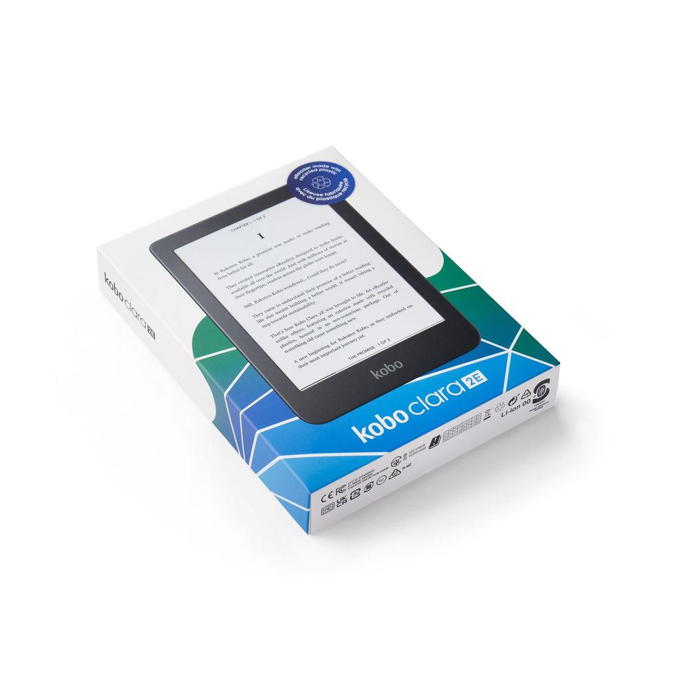 Kobo Clara 2E 6" E-Reader 8GB 1448 x 1072