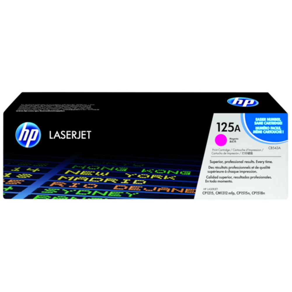 HP 125A Toner Cartridges Magenta