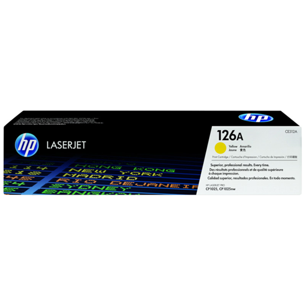 HP 126A Toner Cartridges Yellow