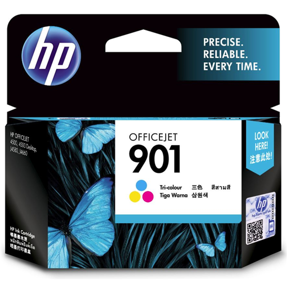 HP 901 Tri-Colour Ink Cartridge