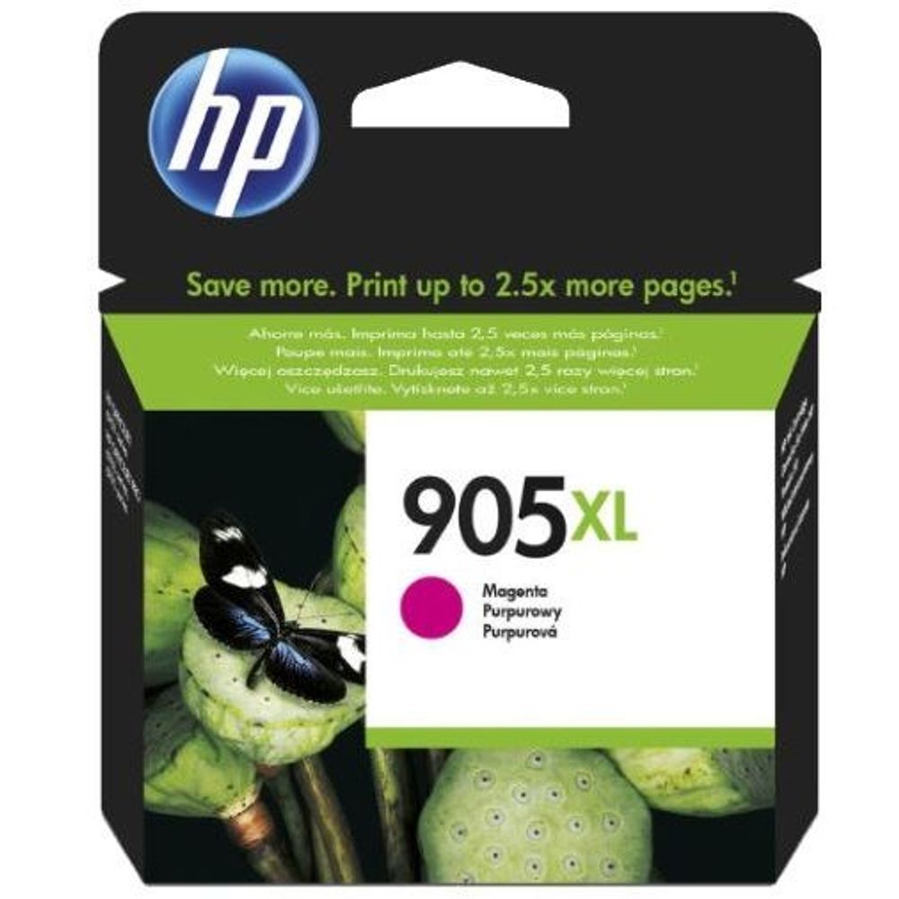 HP 905XL magenta ink cartridge, OfficeJet high yield