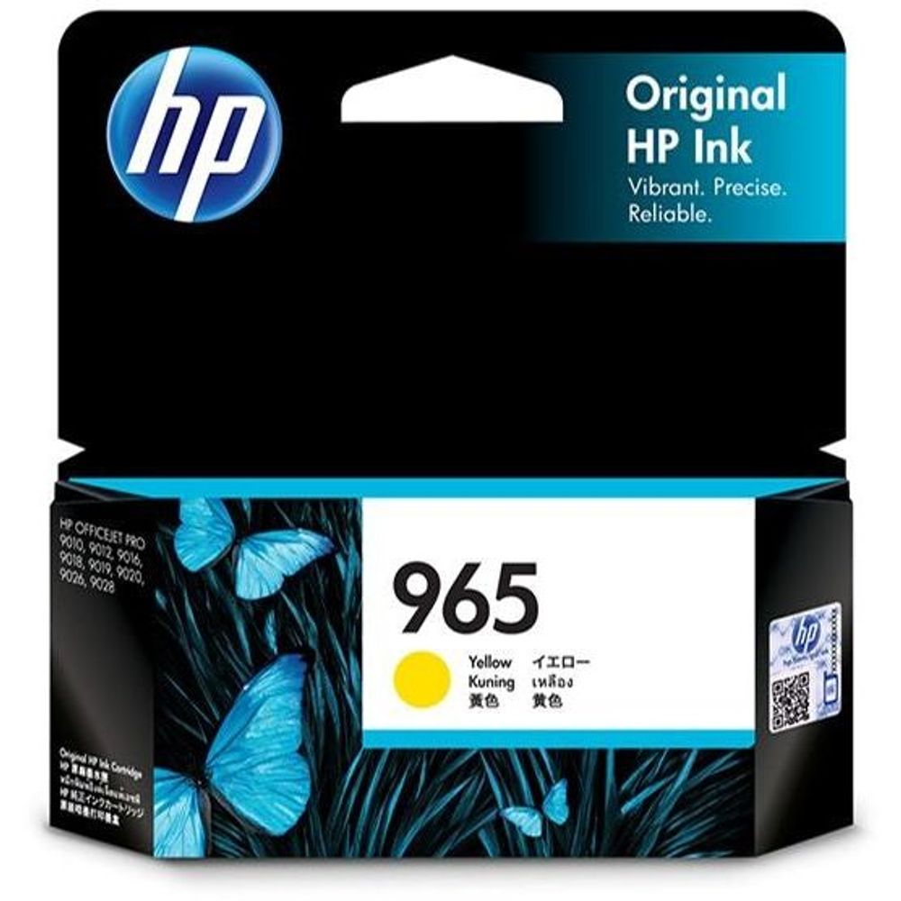 HP 965 Ink Cartridges Yellow