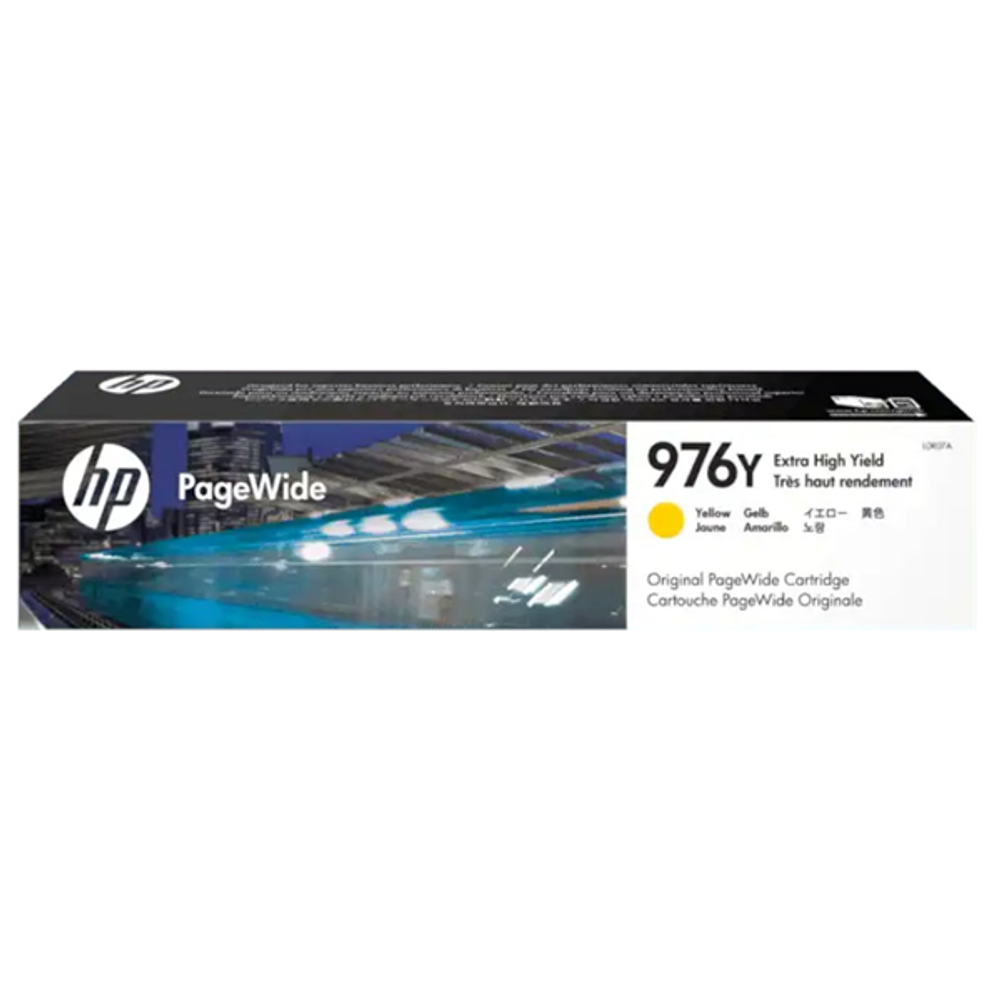 HP PageWide 976Y Extra High Yield yellow ink cartridge box