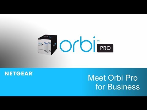 NETGEAR SRK60-100AUS Orbi Pro AC3000 Tri-band Mesh WiFi System 2pk