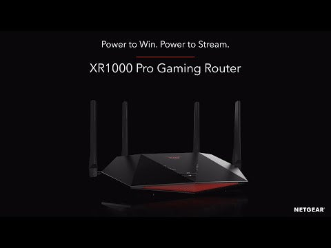 Netgear Nighthawk Pro Gaming XR1000-100AUS Wi-Fi 6 IEEE 802.11ax Ethernet Wireless Router