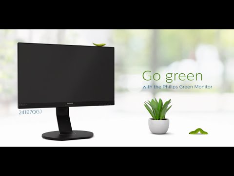 Philips 241B8QJEB/75 24" Full HD Business Monitor, IPS Panel, 1920x1080, Height & Pivot Adjustable