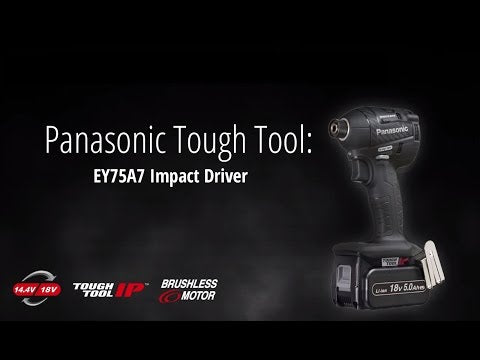Panasonic EYC217LJ2G57 Cordless 18v Hammer Drill & Impact Driver Combo Kit