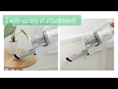 Panasonic MC-SBV01W543 120W Battery operated Stick Vacuum Cleaner