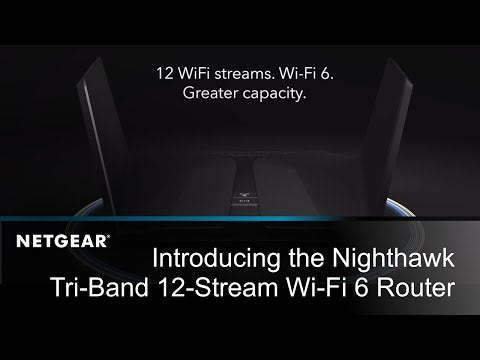NETGEAR RAX200-100AUS - Nighthawk AX11000 AX12 Tri-Band WiFi 6 Router