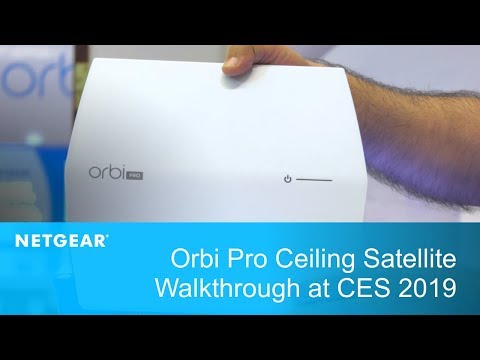 NETGEAR SRC60-100AUS Orbi Pro SRC60 AC3000 Tri-Band Add-on Satellite