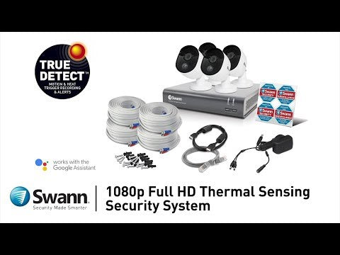 Swann SWPRO-1080MSD-AU 1080p Full HD Thermal Sensing Dome Security Camera - PRO-1080MSD