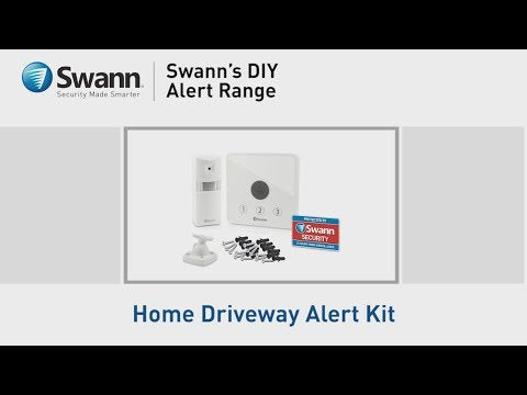 Swann SWADS-ALARMK-Kit2 Driveway/Entry Alarm Kit DIY and batteries