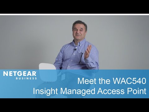 NETGEAR WAC540-10000S - 4x4 Tri-band Smart Cloud Wireless Access Point