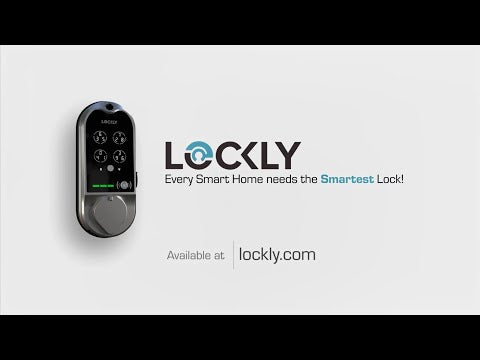 Lockly PGD798 MB - Vision Smart Deadbolt Lock + Video Doorbell - Matt Black