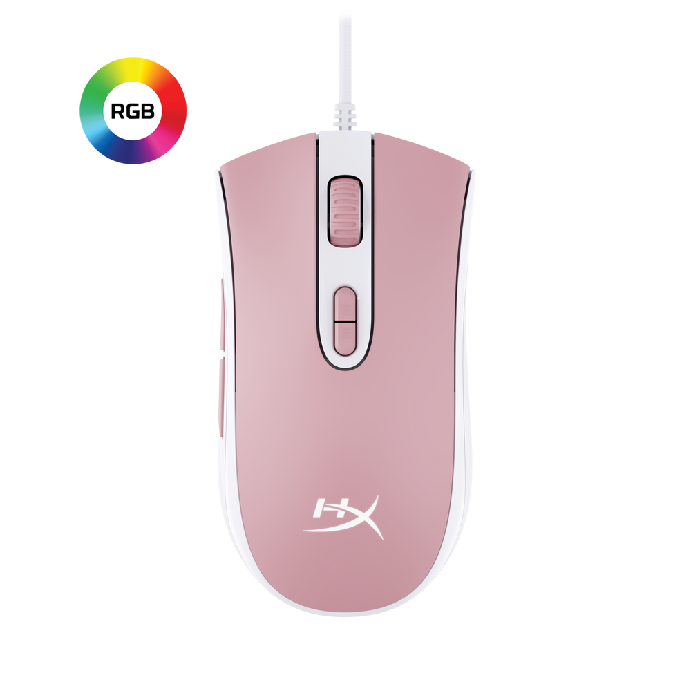 Hyperx Pulsefire Core RGB Gaming Mouse (Pink/White)