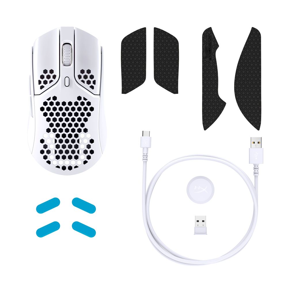 Hyperx Pulsefire Haste Wireless Gaming Mouse (White)