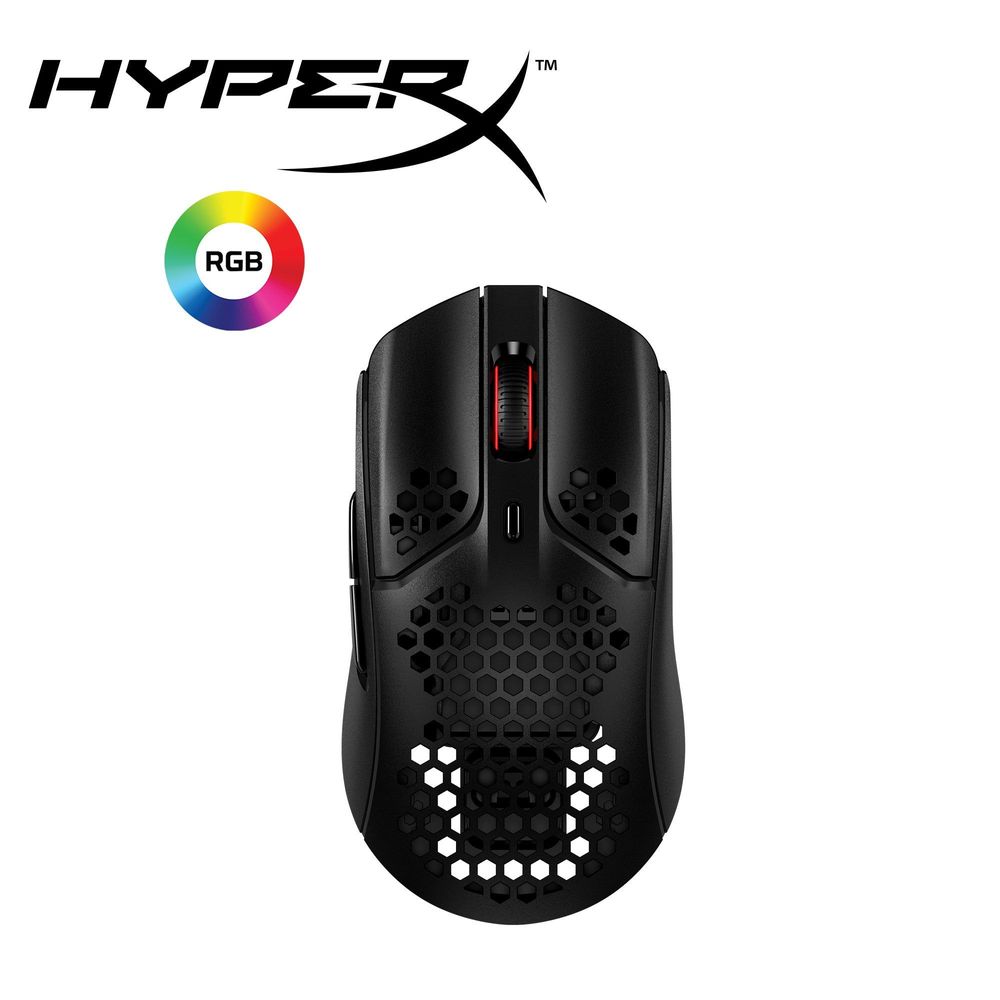 hyperx pulsefire haste wireless gaming mouse (black) tech supply shed