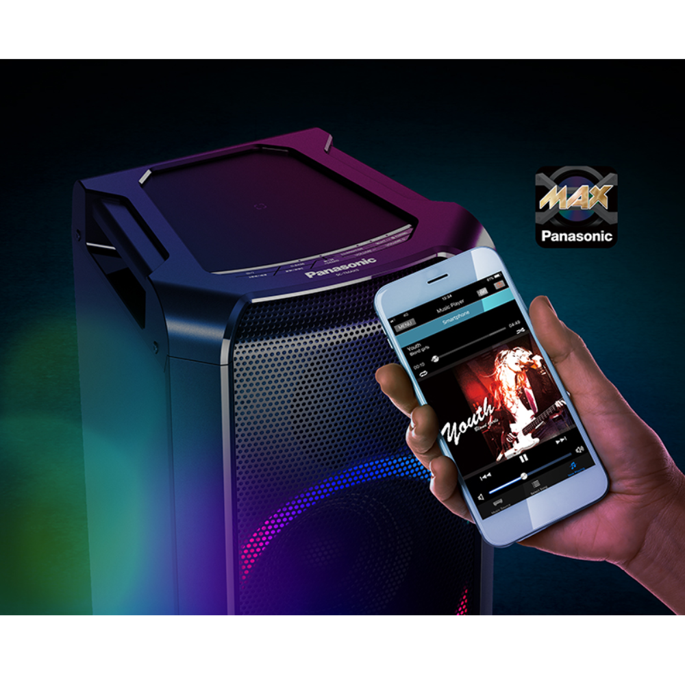 Panasonic SC-TMAX5GN-K 150W Wireless Tower Party Speaker System