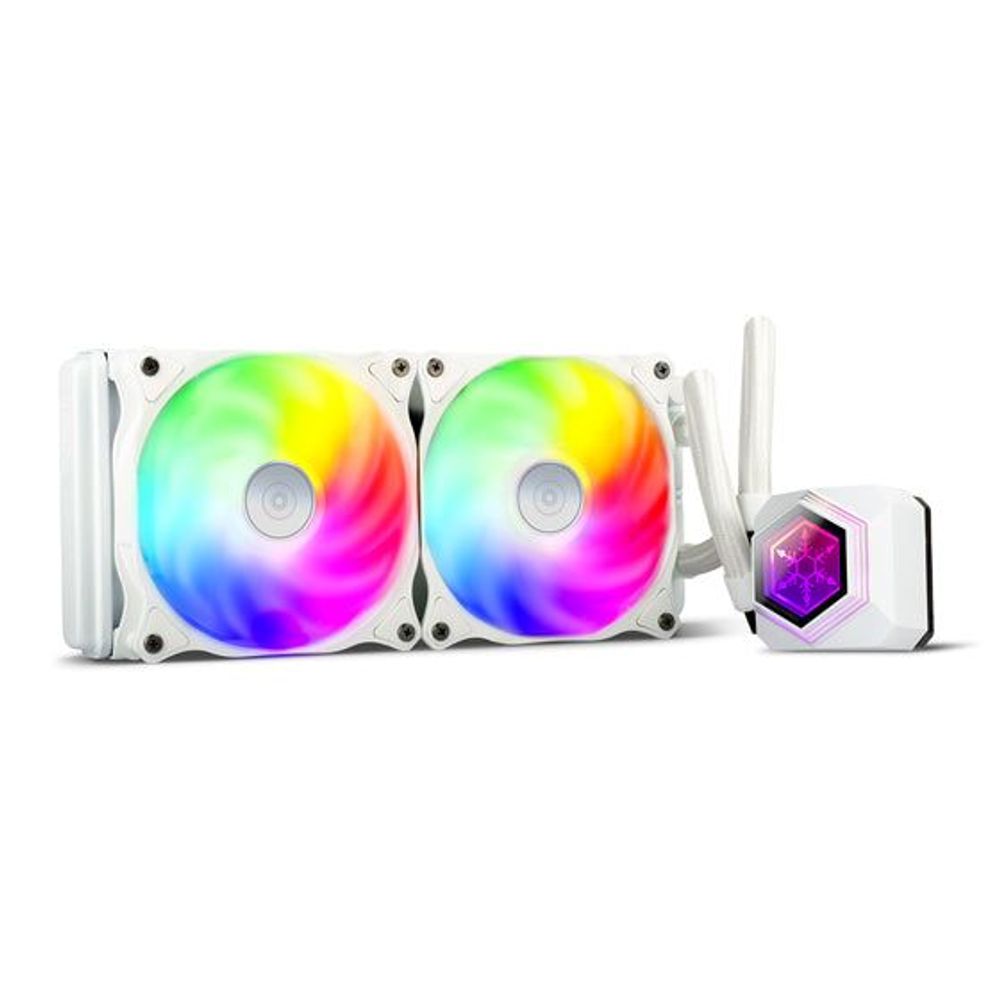 Silverstone PF240W-V2 Permafrost Liquid Cooler White