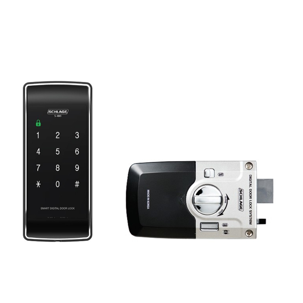 Schlage S-480 Touchpad Rim Lock